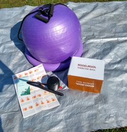 Exercise fitness stability ball