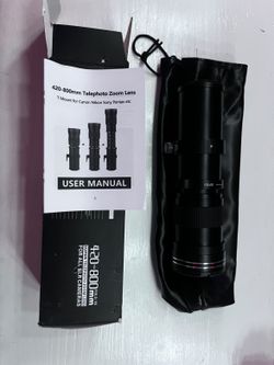 sony nikon canon camera lens