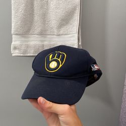 Milwaukee Brewers Hat Adjustable Youth MLB