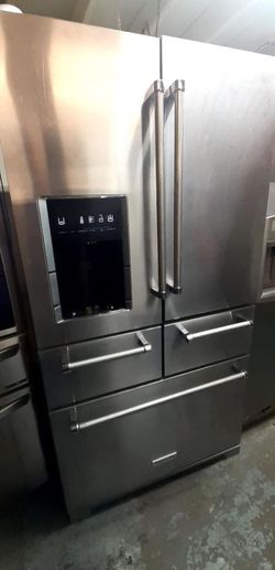 Kitchen Aid 5-Door Stainless Steel Fridge
