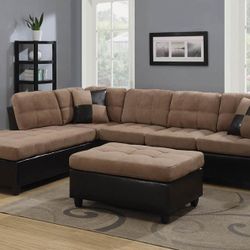 New Sectional Sofa With OTTOMAN 