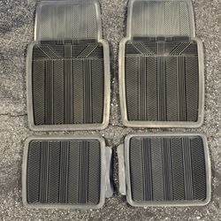 Heavy Duty Gray Rubber Floor Mats