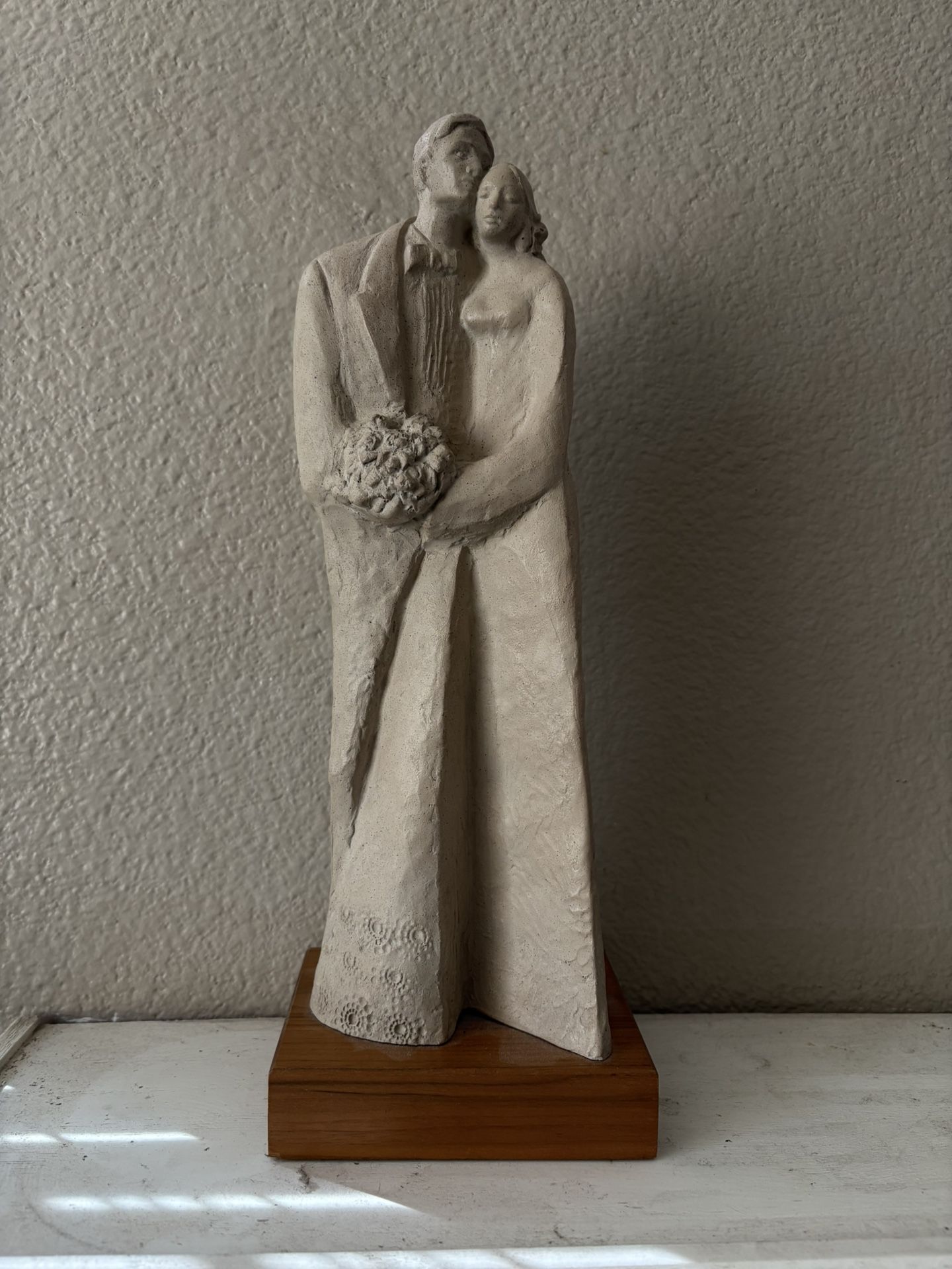 Austin Productions Sculpture 1978 Happily Ever After Wedding