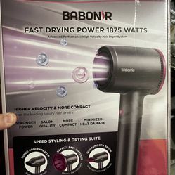 NEW High-Speed Hair Dryer | Salon Style With Attachments