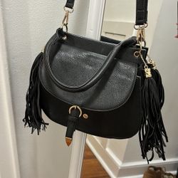 Lionel Black Tassel Bag