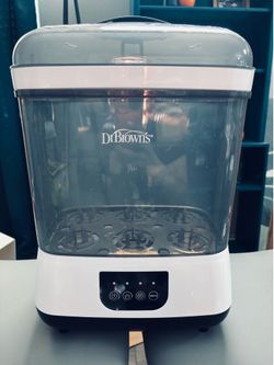 C: Dr. Brown's All-in-One Sterilizer and Dryer for Baby Bottles, Parts and Other Newborn Essentials