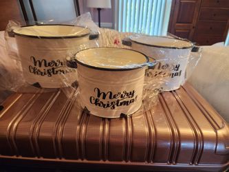 Tin Planter Containers