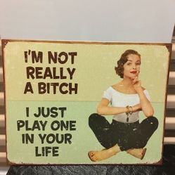Wall hanging, not a B