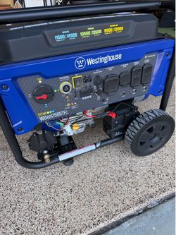 Tri fuel generator 14,500 peak watts