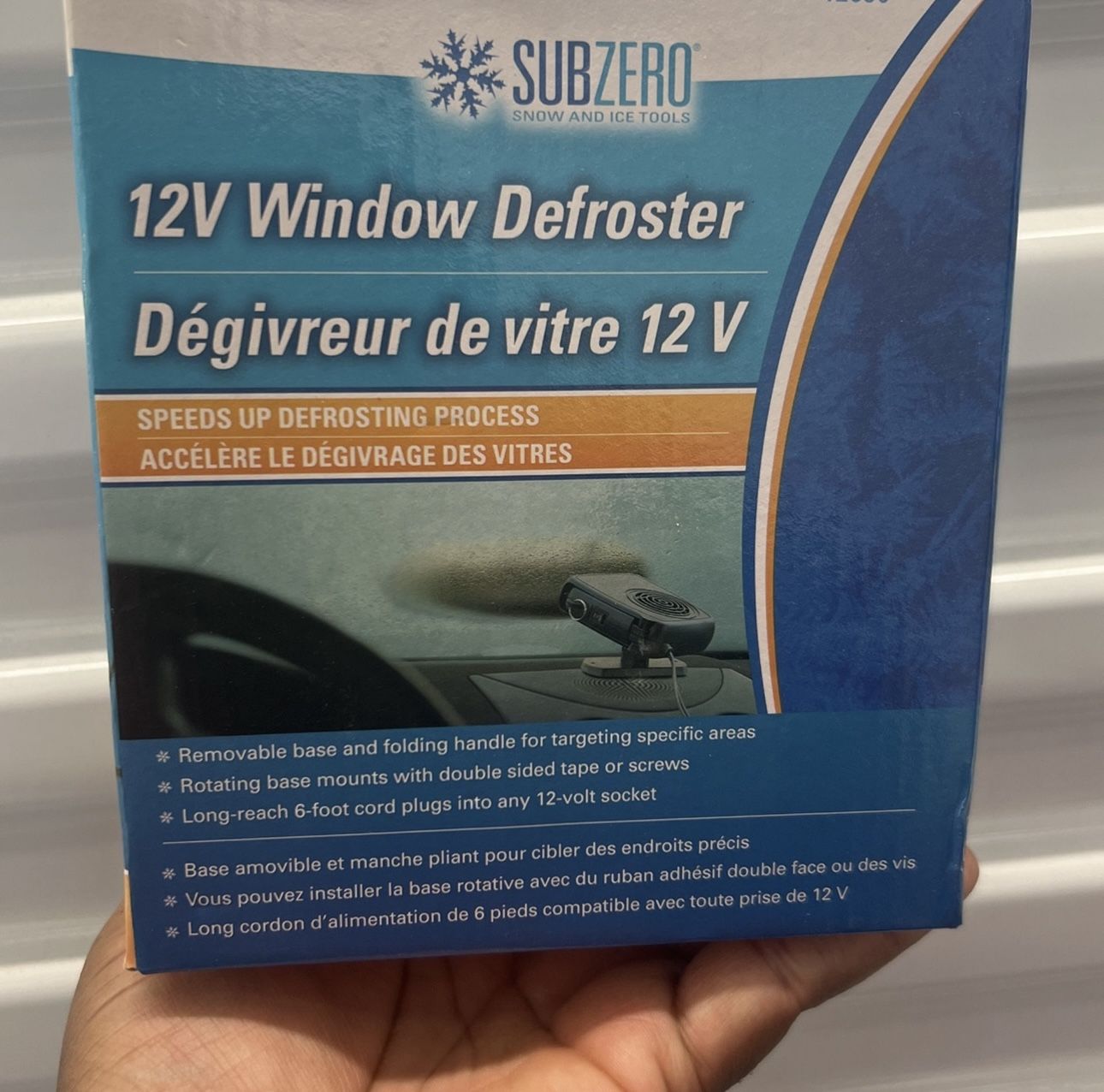 12V Window Defroster: Never Opened 🚗❄️ New in Box SubZero