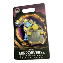 NEW Walt Disney Parks Mirrorverse Limited Release Pin Monster's Inc. - Sulley