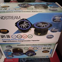 Soundstream High Efficiency 2" Tweeters Brand New In The Box 