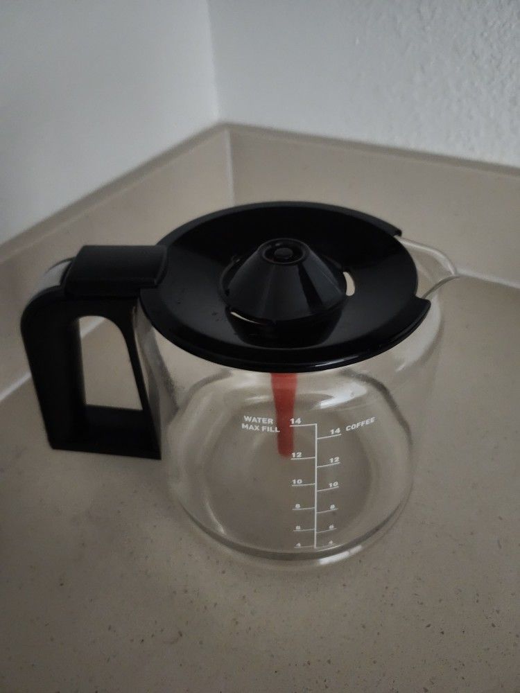 Large Coffee Glass Pot