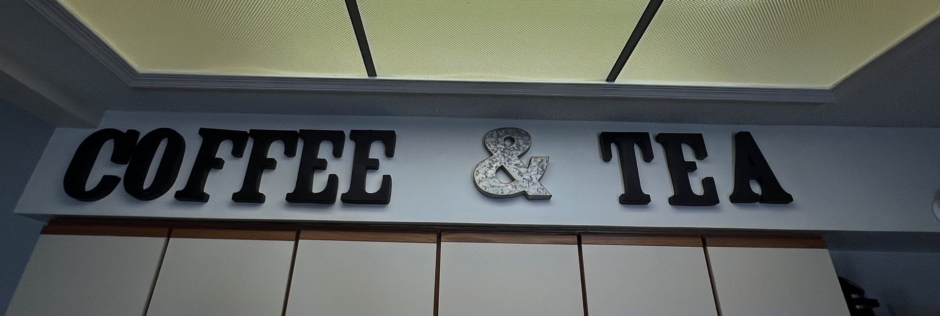 Metal Letters From hobby Lobby