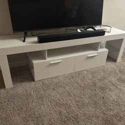 63” TV Stand W/ LED Lighting