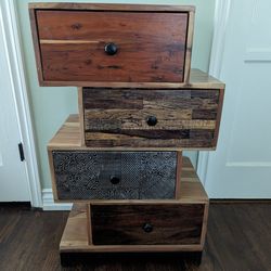 Solid Acacia Wood Dresser