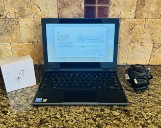 Lenovo 500e Chromebook With Wireless Headphones