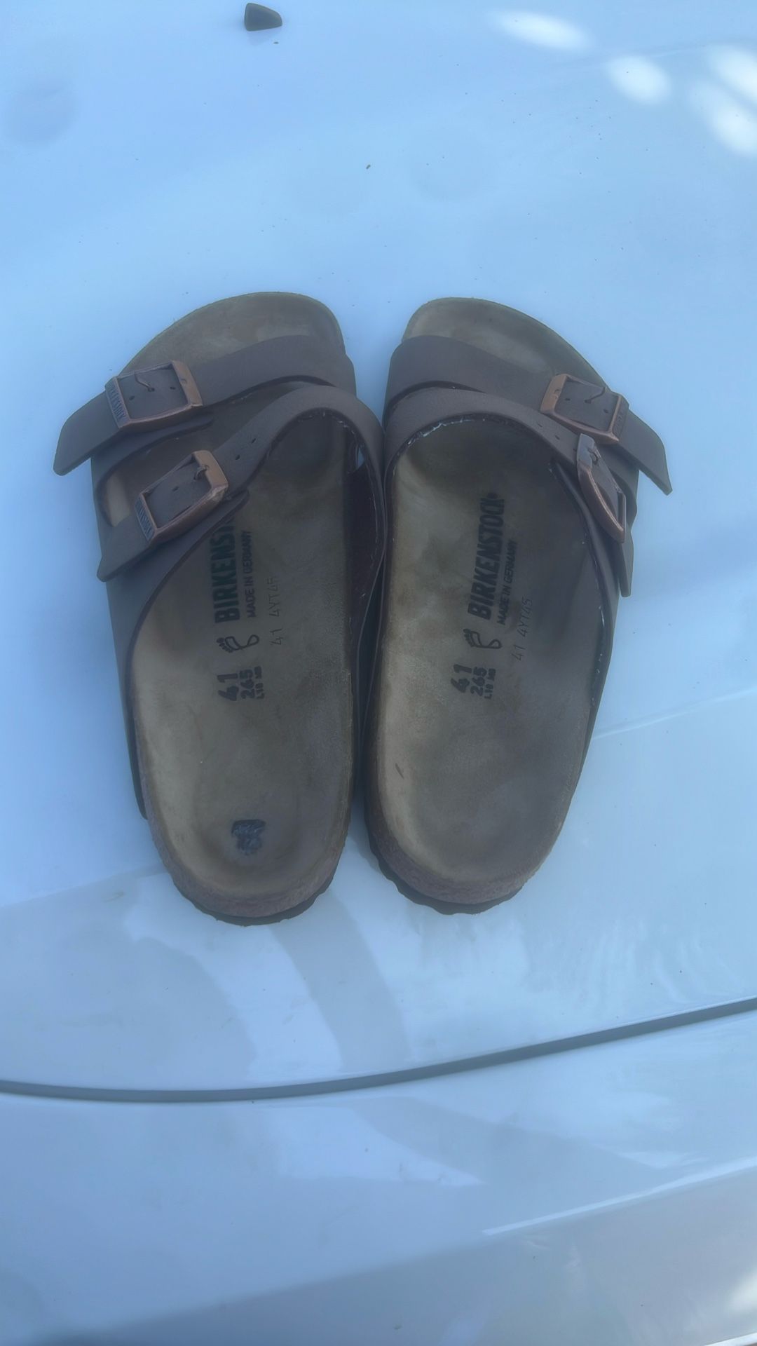 Size 8 1/2hardly Used Birkenstocks