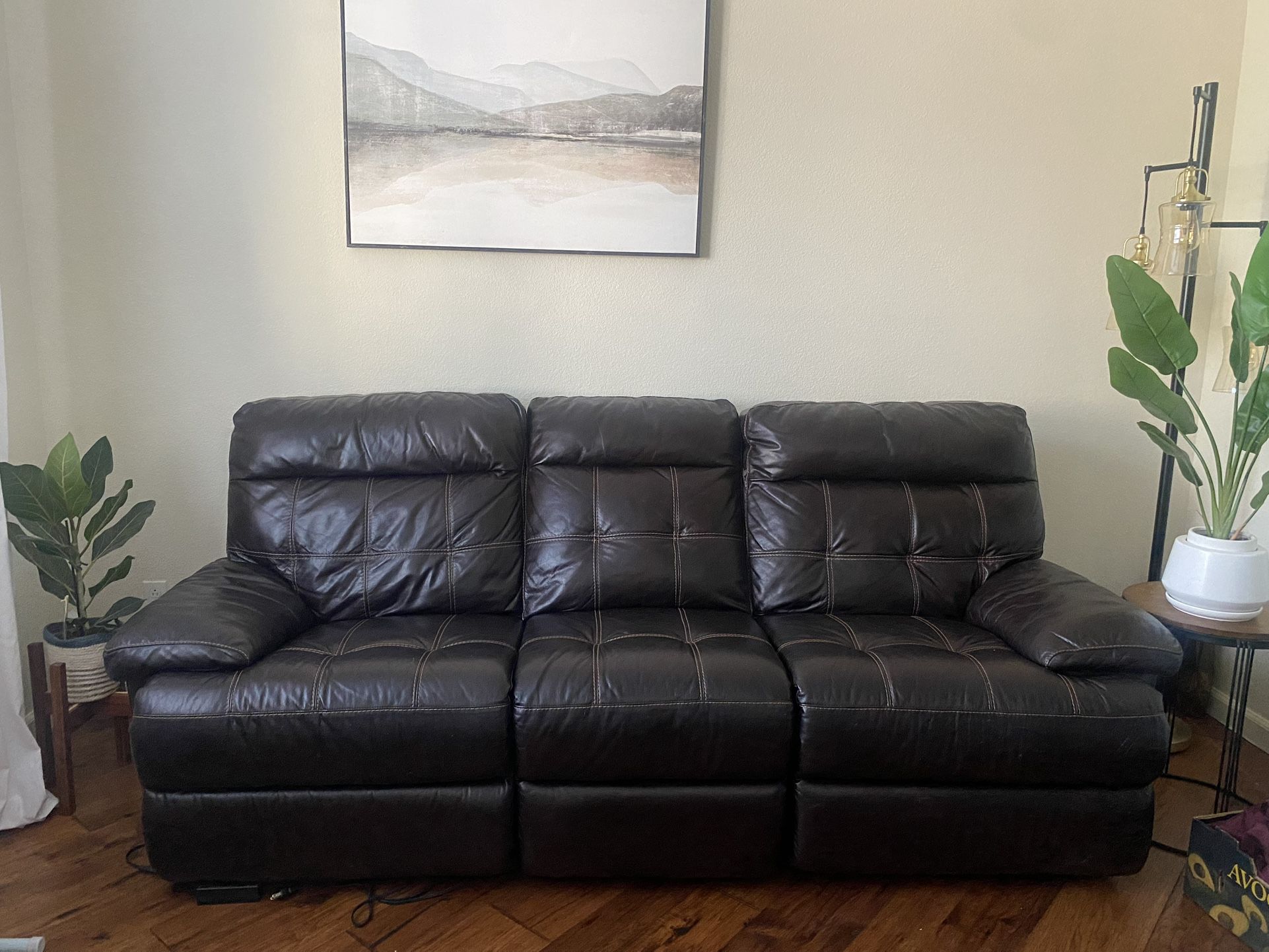Leather Recliner