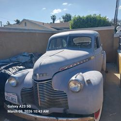 1940 Chevy 4 door suicide