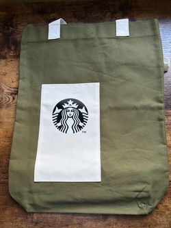 Starbucks Thailand 2022 Exclusive Two-Tone Canvas tote bag