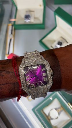 Watch men Moissanite
