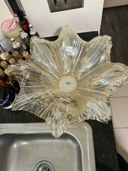 Large Flower Shaped Bowl
