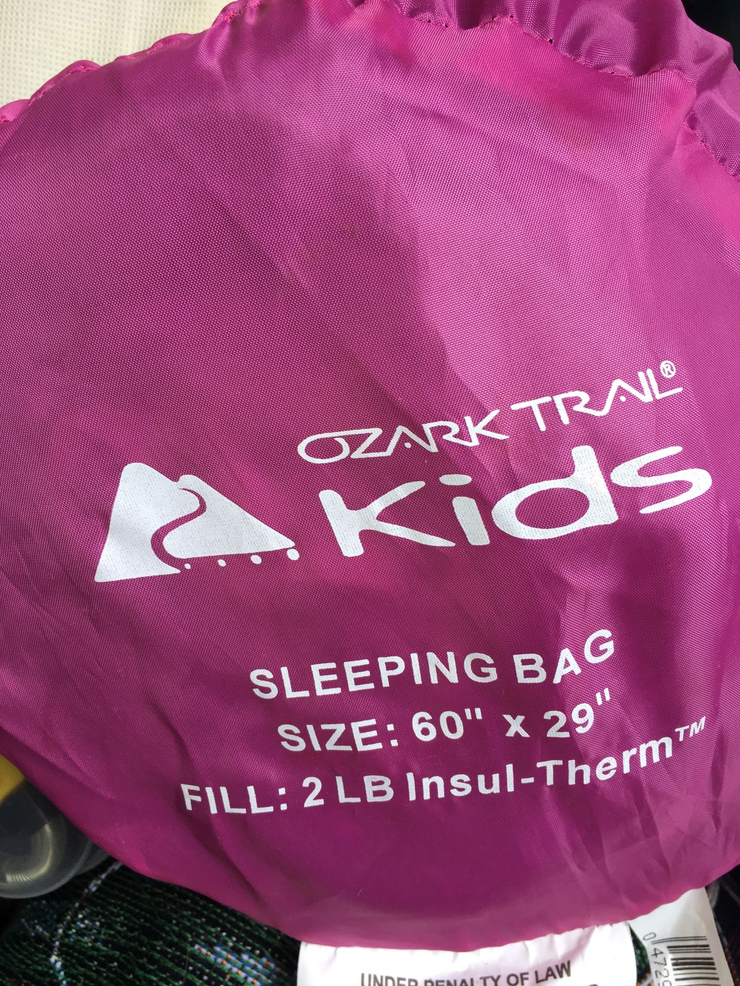 Lnew. Kids Sleeping Bag In Case Only $14 Firm