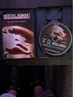 Ps2 game. Mortal kombat Armageddon.