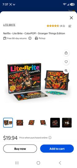 Lite Brite - ColorPOP! - Stranger Things Edition