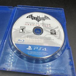 Batman: Return To Arkham Playstation 4