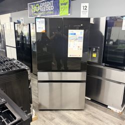 Samsung Stainless Steel Family Hub Refrigerator With Beverage Center And Ice Maker🔥