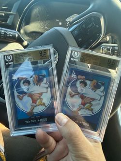 Dodgers Luffy promo BGS 9.5 TWO