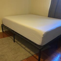 Bed W/ Rail For Sale!!