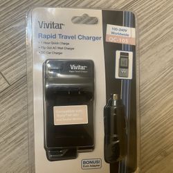 Vivitar VIV-QCB-105 Charger for Sony NP-BX1