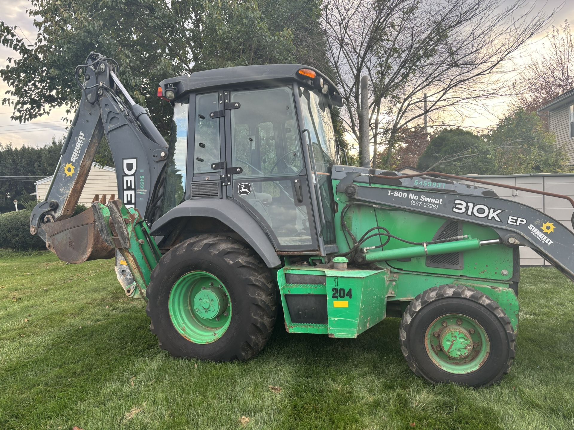 John Deere Backhoe 310