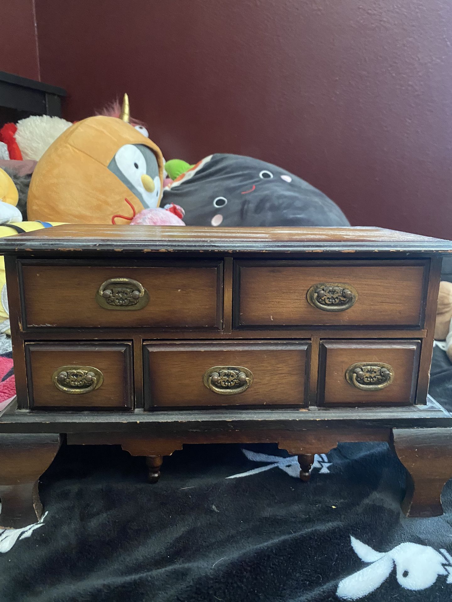 old music jewelry box