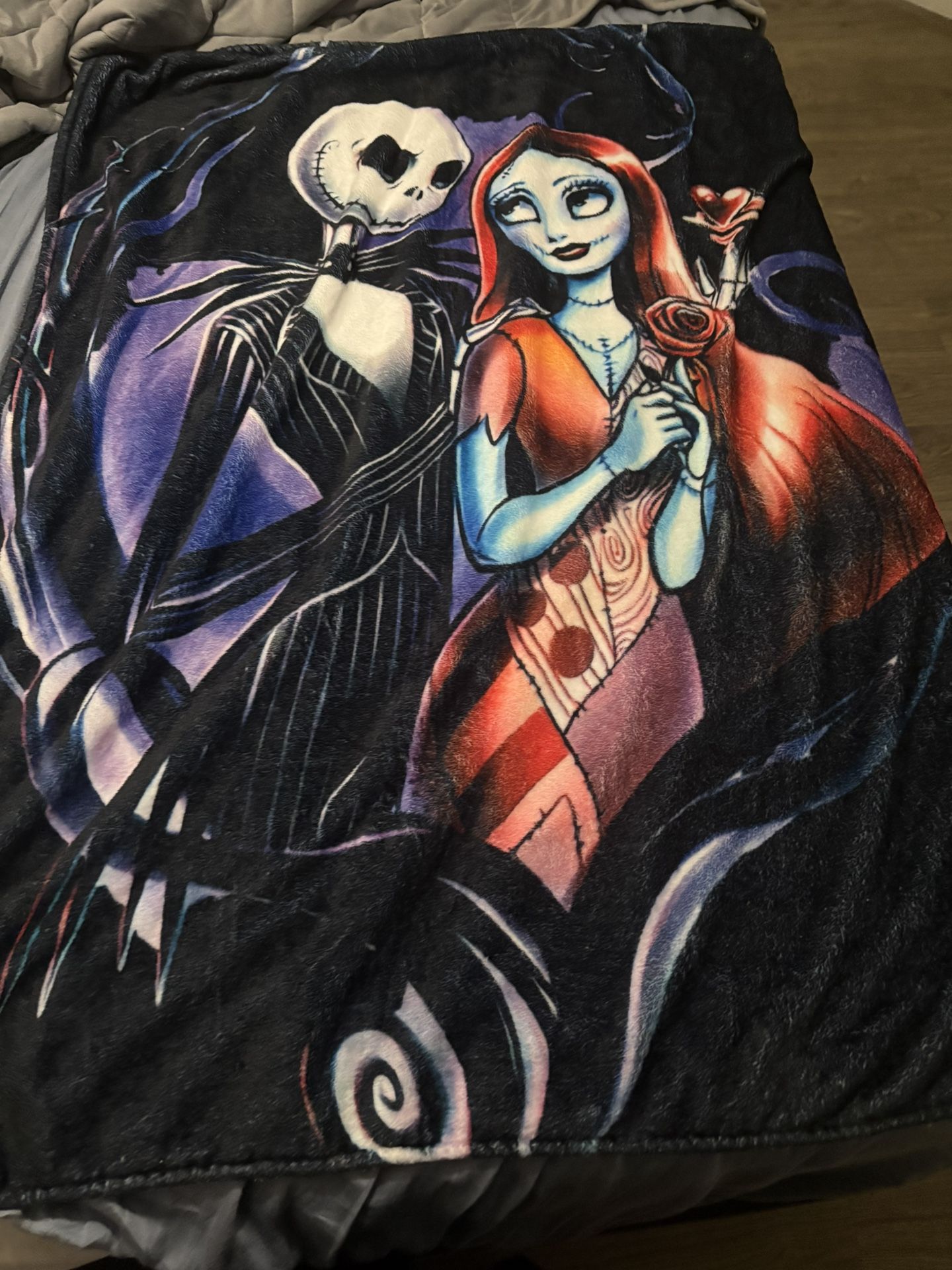 Jack And Sally Throw