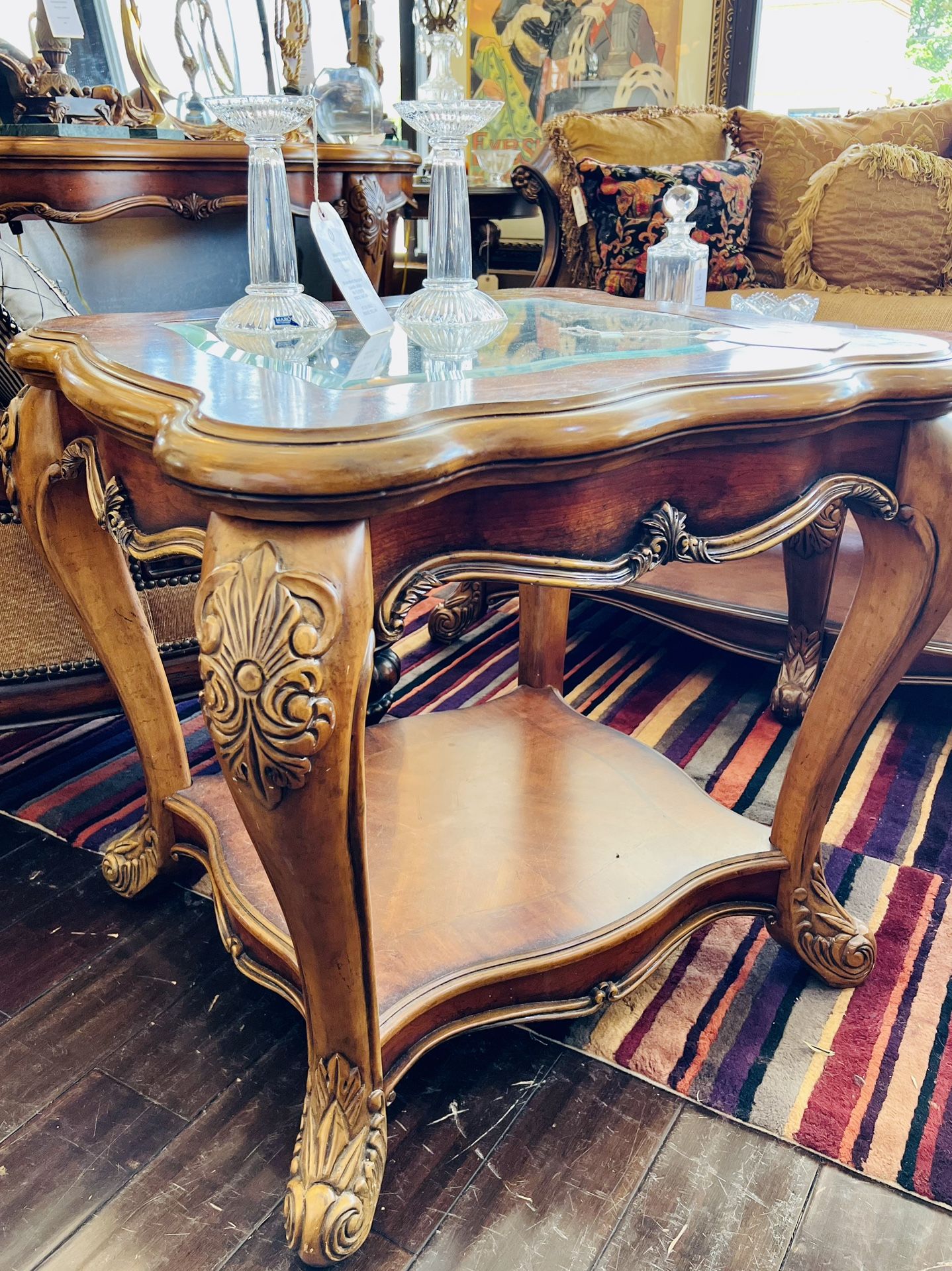 AICO By Michael Amini PALAIS ROYALE End Table - GA