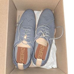 Cole Haan Men's Zerogrand Wingtip Oxford Ironstone Stitchlite Ivory Size 10.5