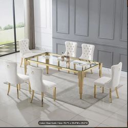 Dining Table - Glass 