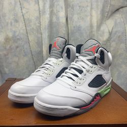 Air Jordan 5 Poison Green Pro stars