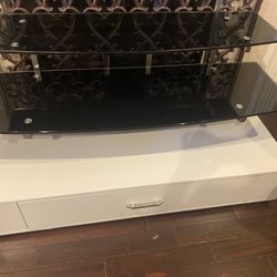 Wooden Media Cabinet