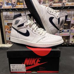 Jordan 1 Metallic Navy Size 12