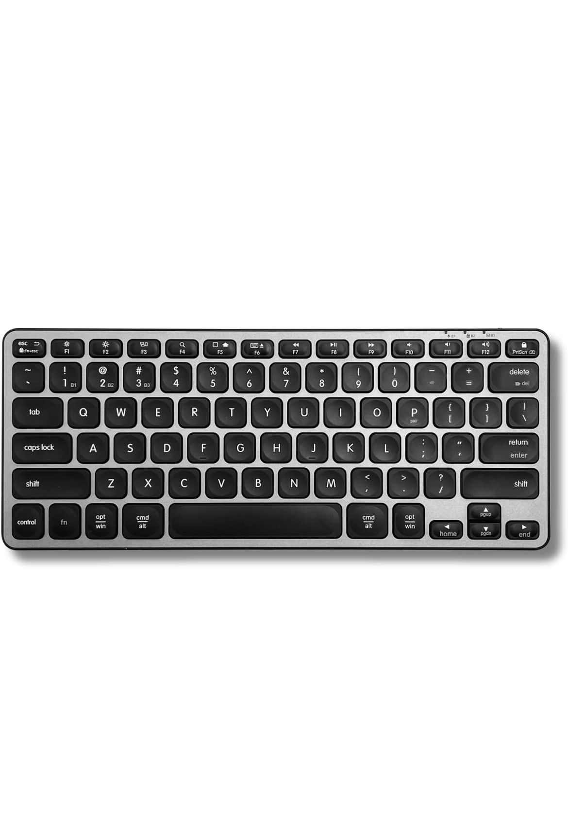 Macally Bluetooth Keyboard for Mac - Premium Compatible Wireless Apple Keyboard for MacBook Pro/Air, iMac, Mac mini/Pro, iPad, Laptop, and PC