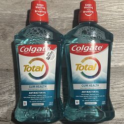 Colgate Total Gum Health Mouthwash 1L $4 Each 