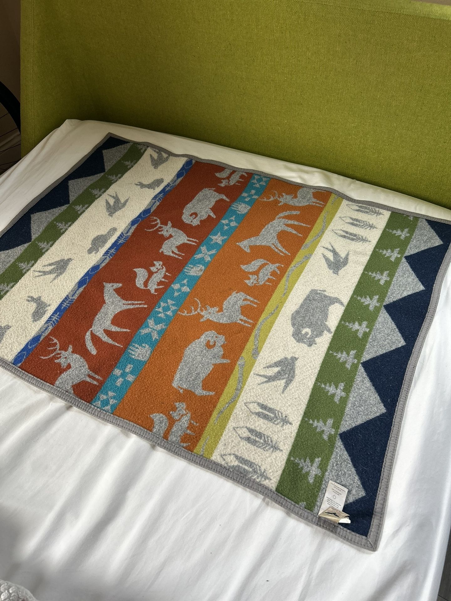 Beautiful Pendleton Crib Blanket