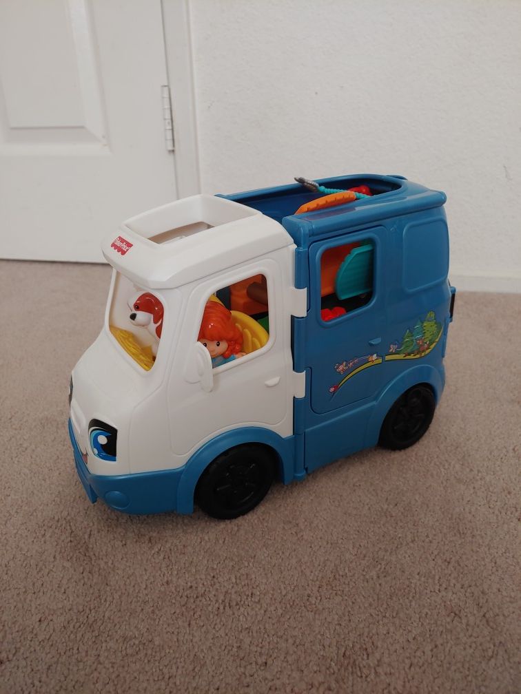 Fisher Price Little People Camper Van; Barely Used; $20