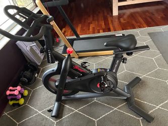 Working out bike