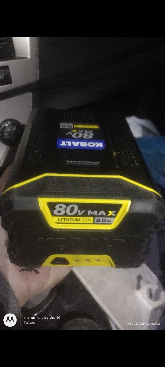 80v Kobalt/No Charger